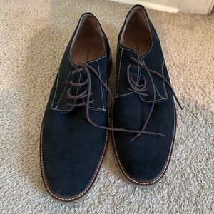 Banana Republic Navy Suede Shoes